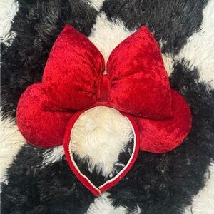 Red Puffy Minnie Ears